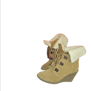 Coach and Four Women's Ankle Boots with Shearling lining